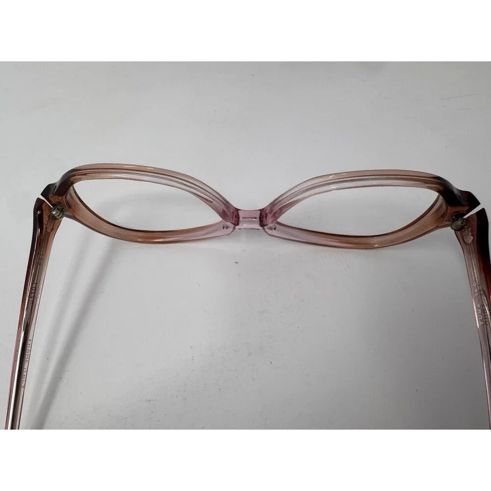 Vintage Lozza Yuma 53-18-140 Eyeglass Frames Pink Oversized Italy 1970s New Old